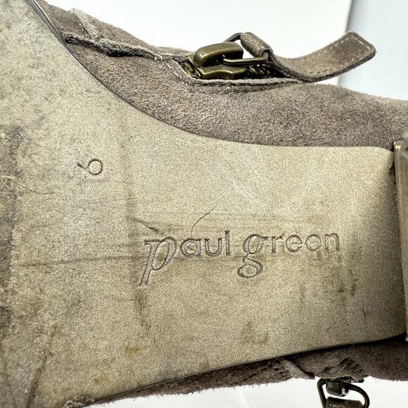 Paul Green Malibu Booties Womens 9 Leather Ankle Boots Boho Western Country - Picture 2 of 11